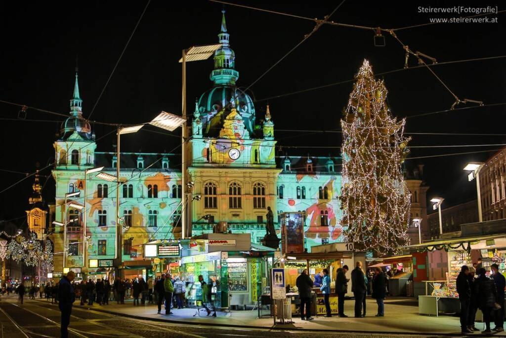 Wohnung Am Grazer Hauptplatz Exterior foto